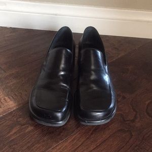 Leather loafers